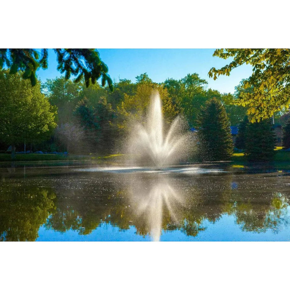 Scott Aerator Triad Fountain With Lights Bundle