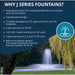Kasco J Series 2 HP Floating Fountain Fountain Kasco Marine