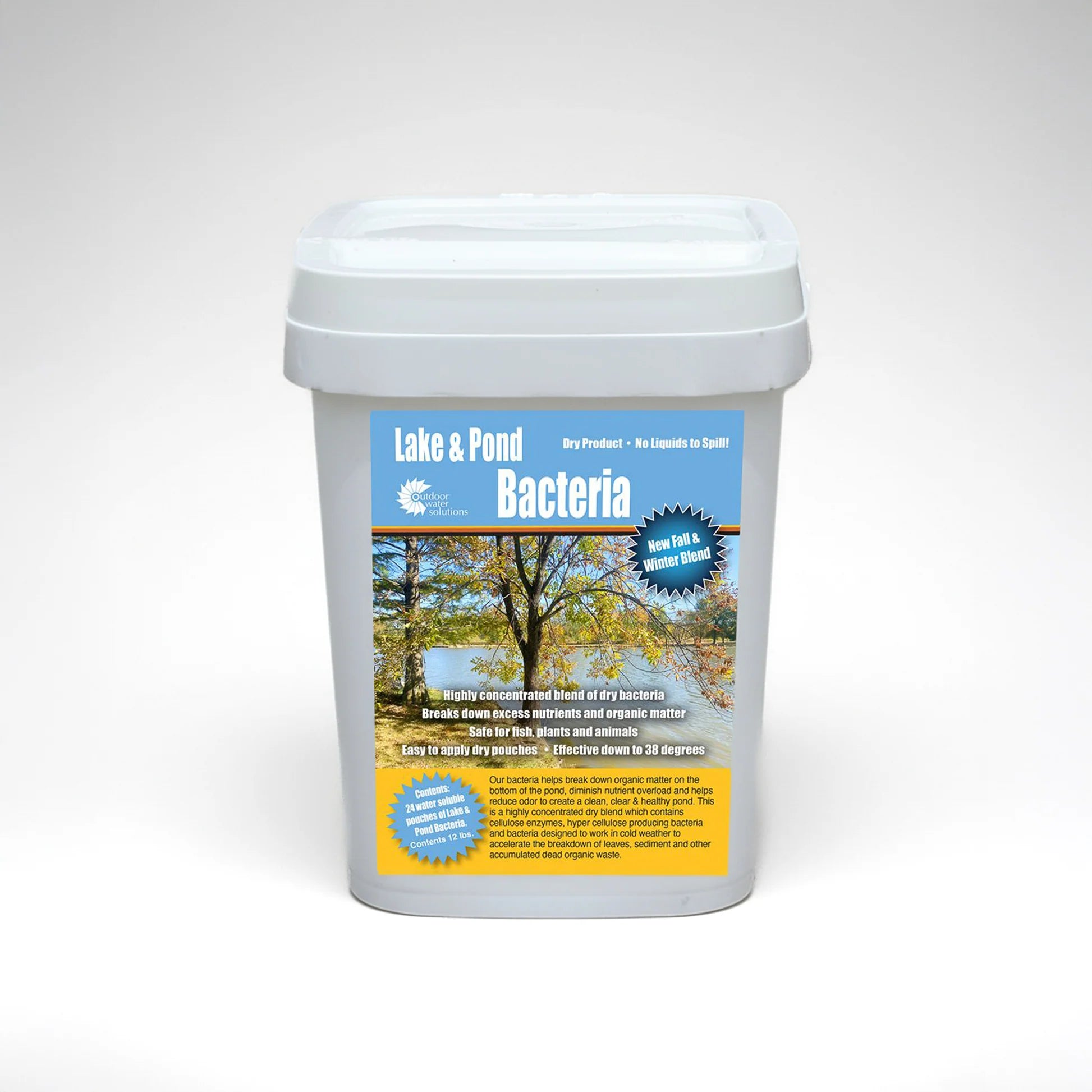 Beneficial Bacteria for Ponds Muck Remover | Winter Blend Packs