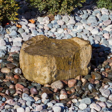 Agawa Falls boulder fountain in Chestnut Brown