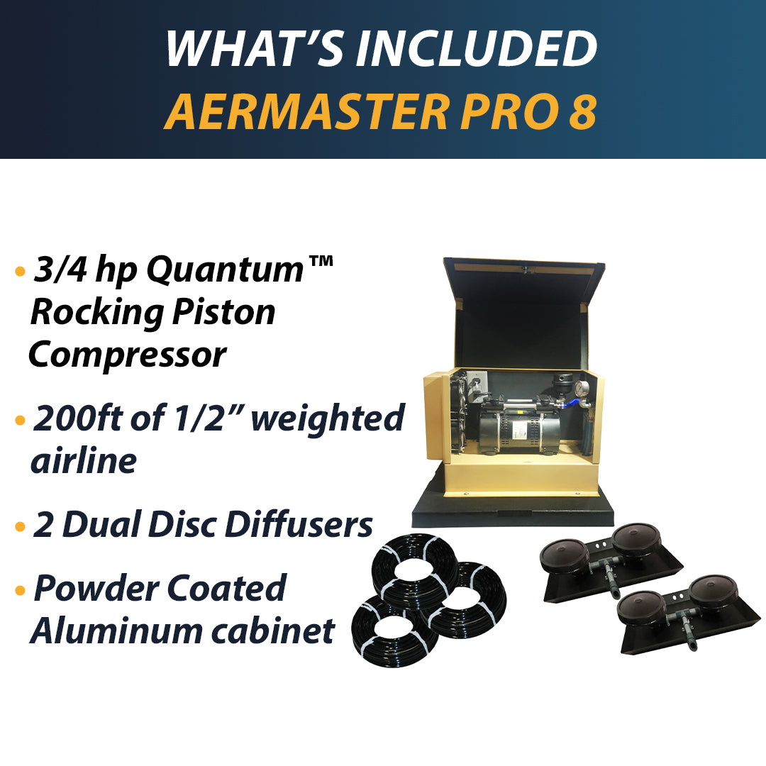 AerMaster Pro | 5.4 CFM Aerates Up to 4 Acres