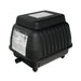 Airmax SilentAir LR25 diaphragm compressor for SW20 aeration system on white background