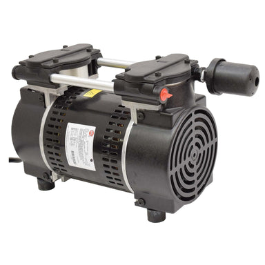 Stratus SRC Series Dual Rocking Piston Compressor with visible branding on a white background