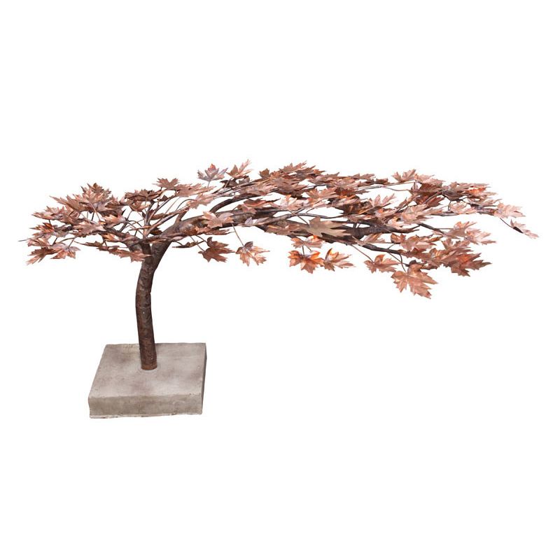 Creeping Japanese maple copper tree fountain