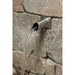 Stainless steel small round wall spout