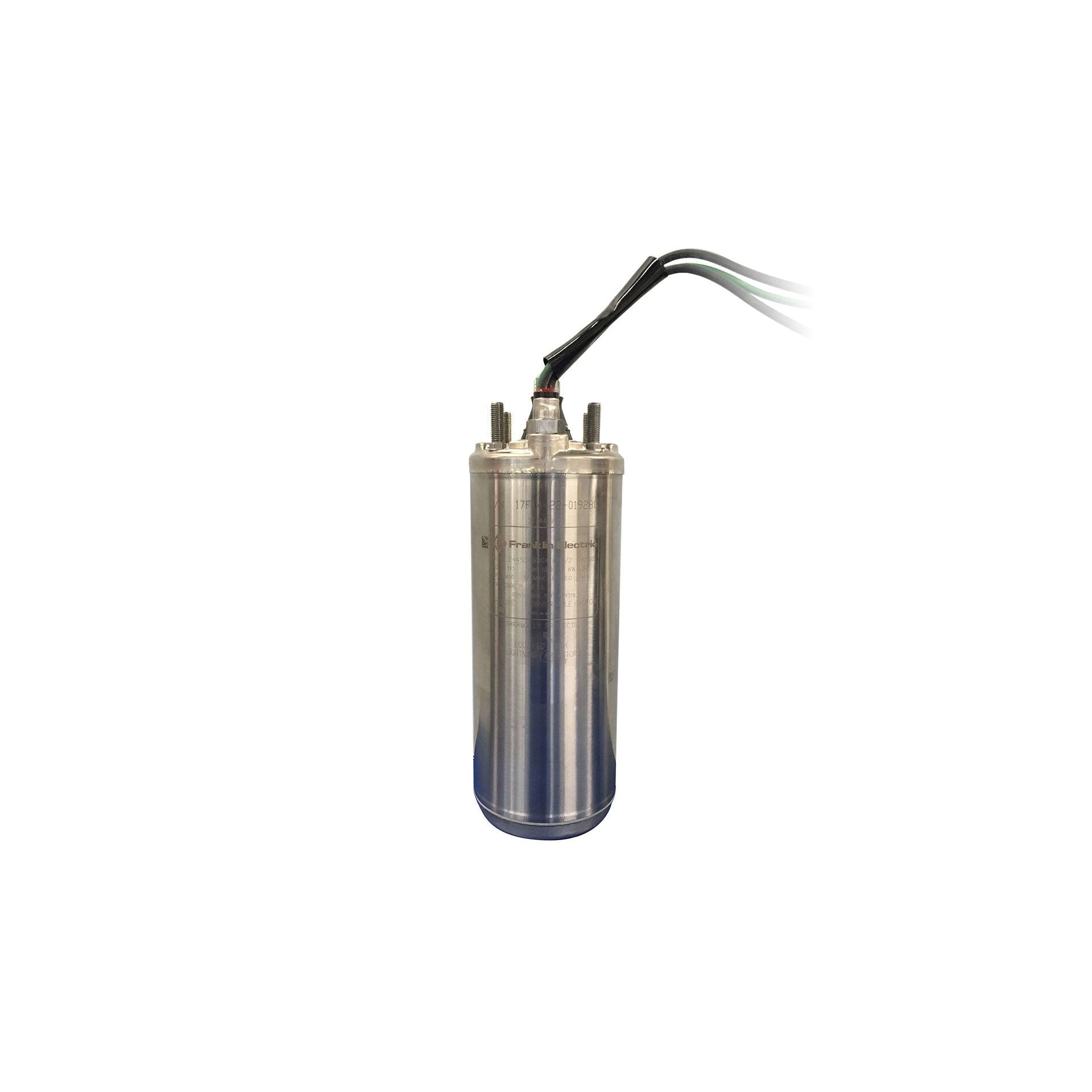 Scott Aerator replacement electric motor by Franklin Electric, stainless steel submersible motor