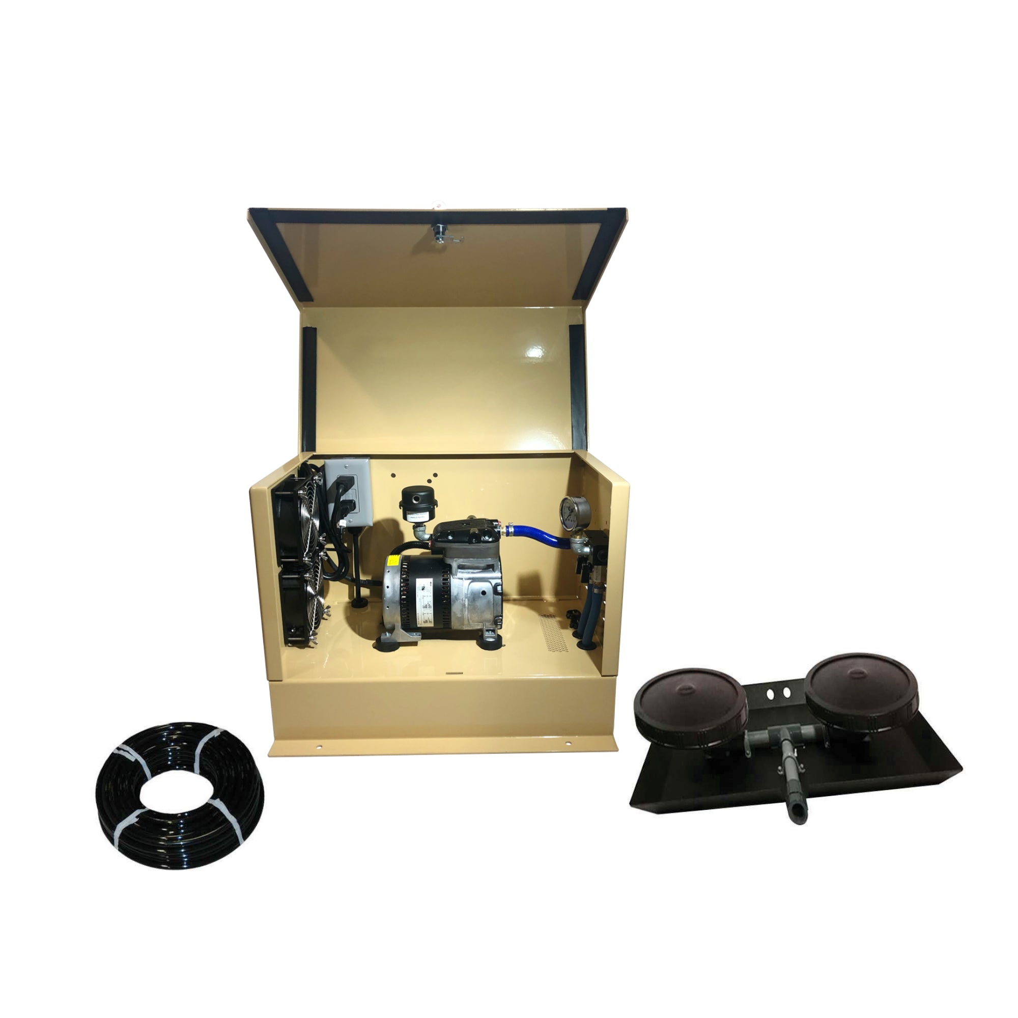 Outdoor Water Solutions Pond Bubbler – AerMaster Pro on white background