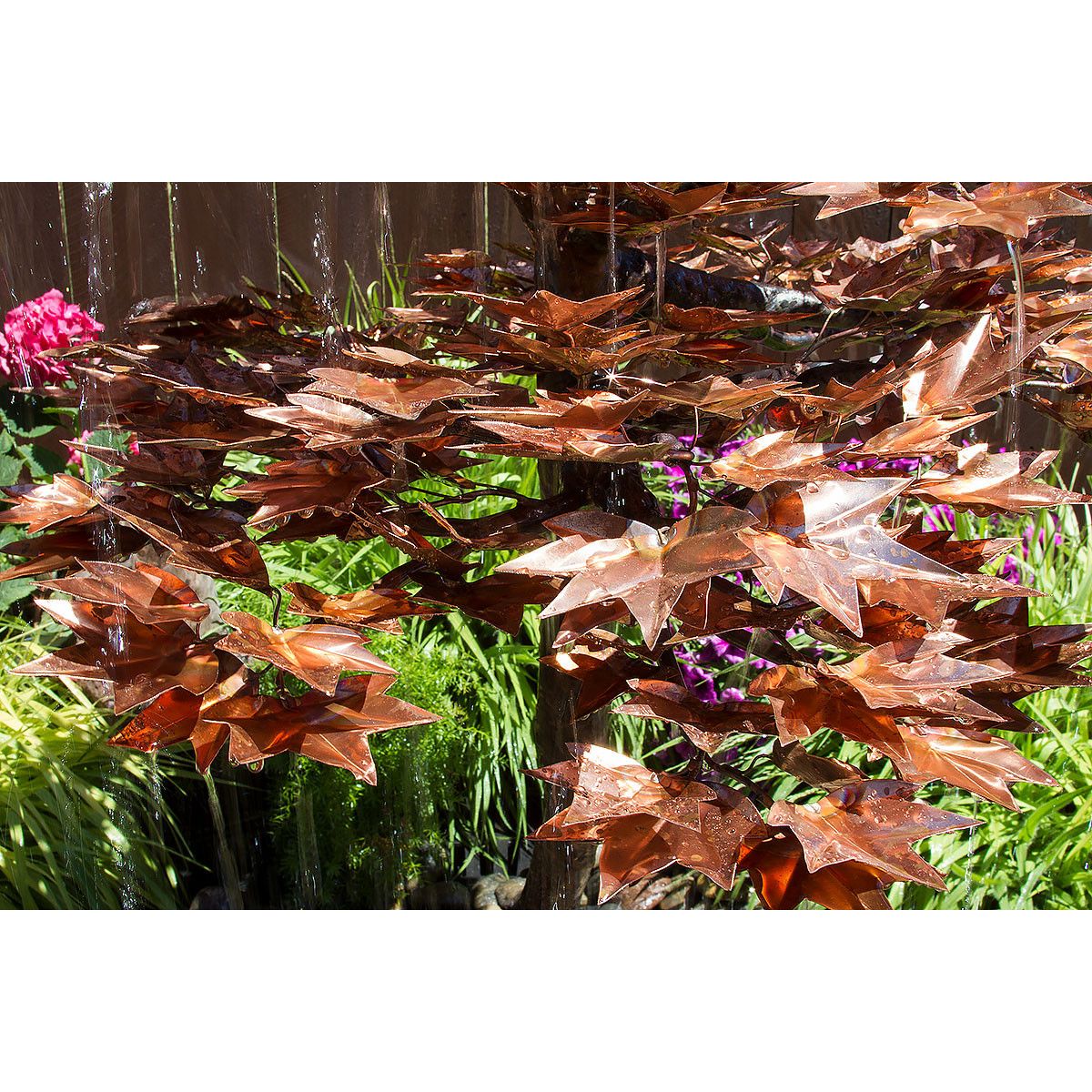 Copper Japanese maple tree fountain kit
