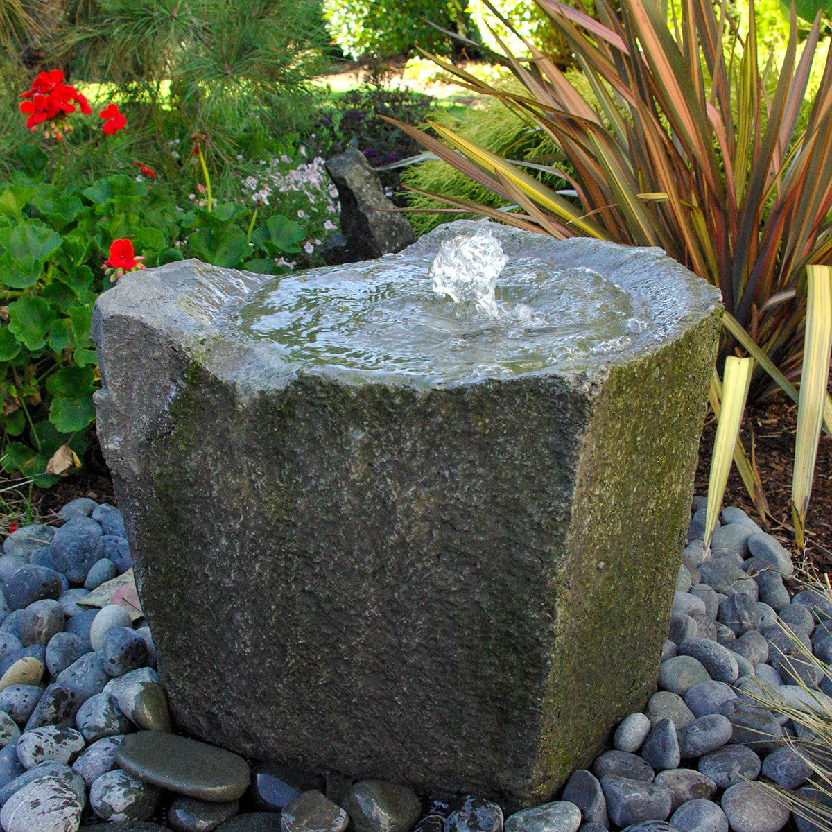 Pooling water on the Klamath Basin fountain