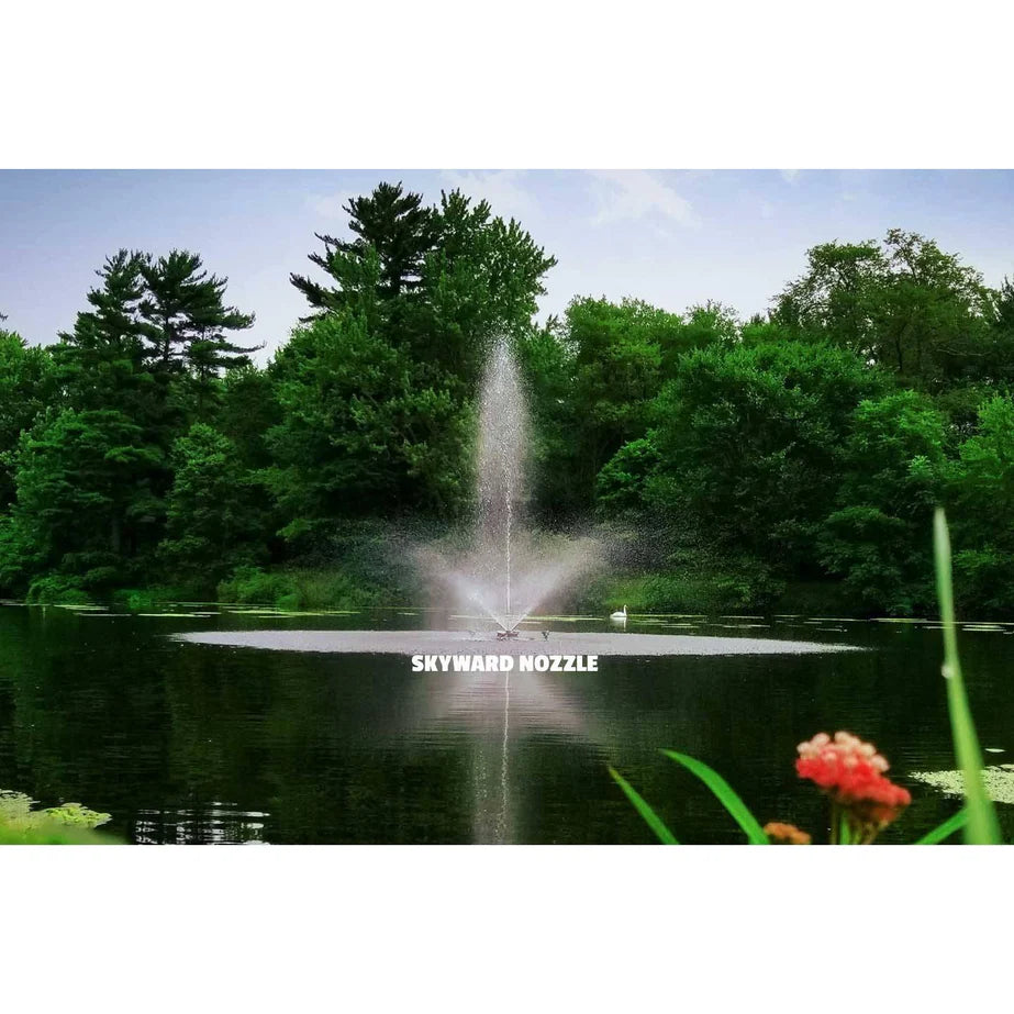 Scott Aerator Triad Fountain With Lights Bundle